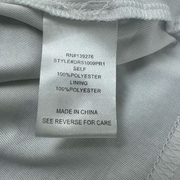 DR2 Women's M Long Sleeve Cold Shoulder Dress Blue Paisley Bohemian Western‎ - Picture 7 of 12